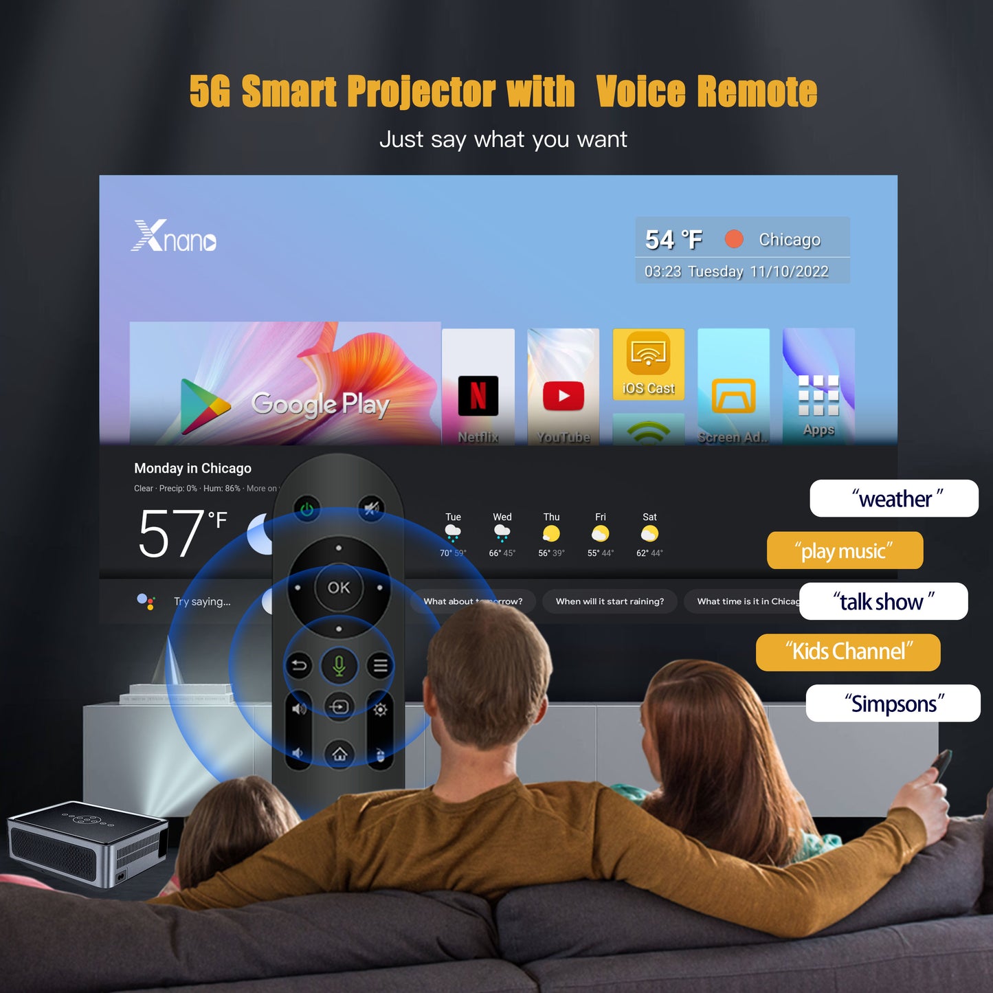 Projecteur Vidéo XNano
